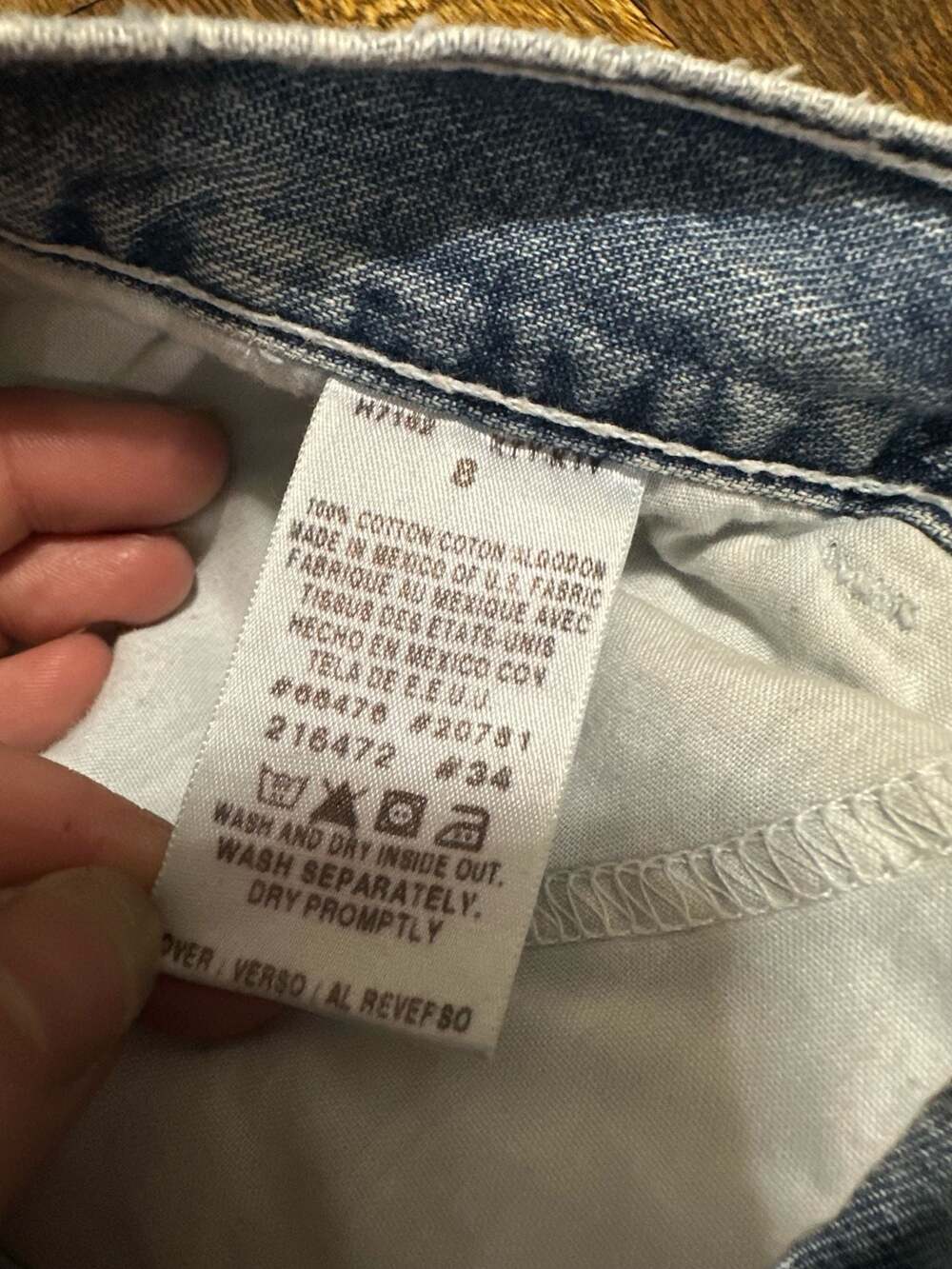 Vintage Y2K Tommy Hilfiger Carpenter Jeans Baggy Size 8 - Picture 3 of 13